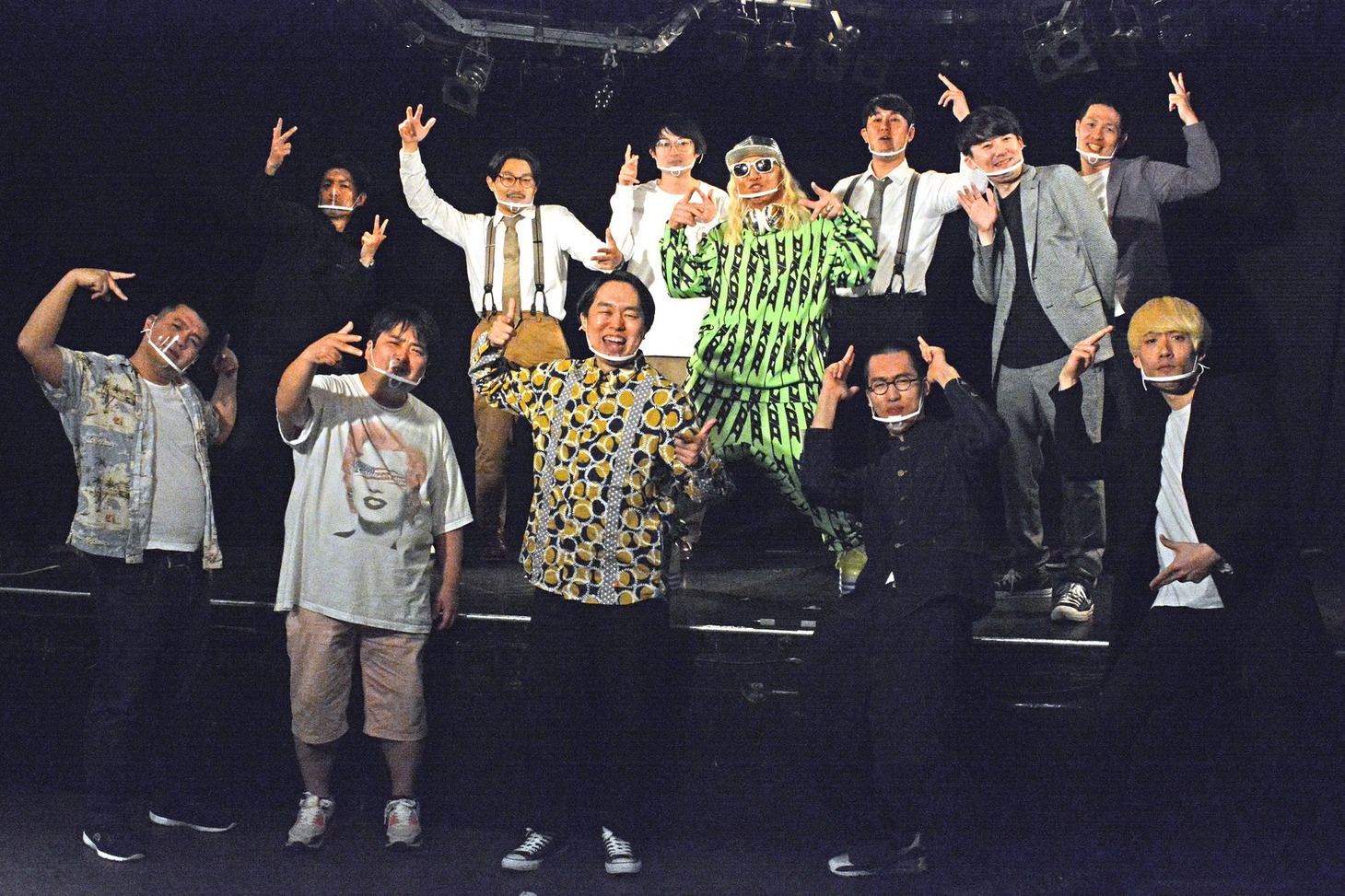 「ライブナタリーPresents DJ KOO寄席」の出演者たち。