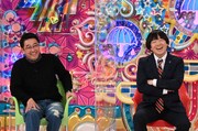 （左から）おぎやはぎ矢作、蛍原徹。(c)テレビ朝日