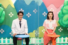 （左から）アンタッチャブル柴田、3時のヒロイン福田。(c)フジテレビ