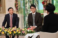 ナイツと黒柳徹子。(c)テレビ朝日
