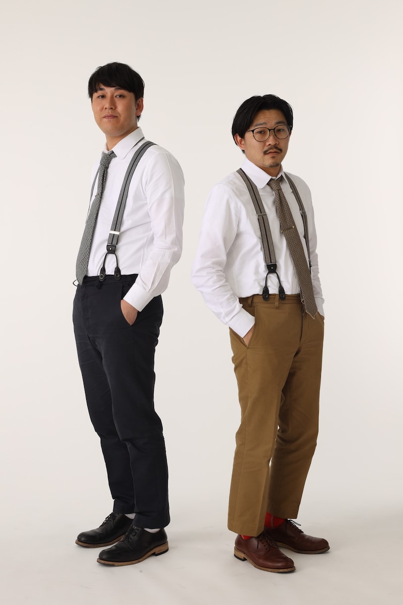 オズワルド。左から、畠中、伊藤。