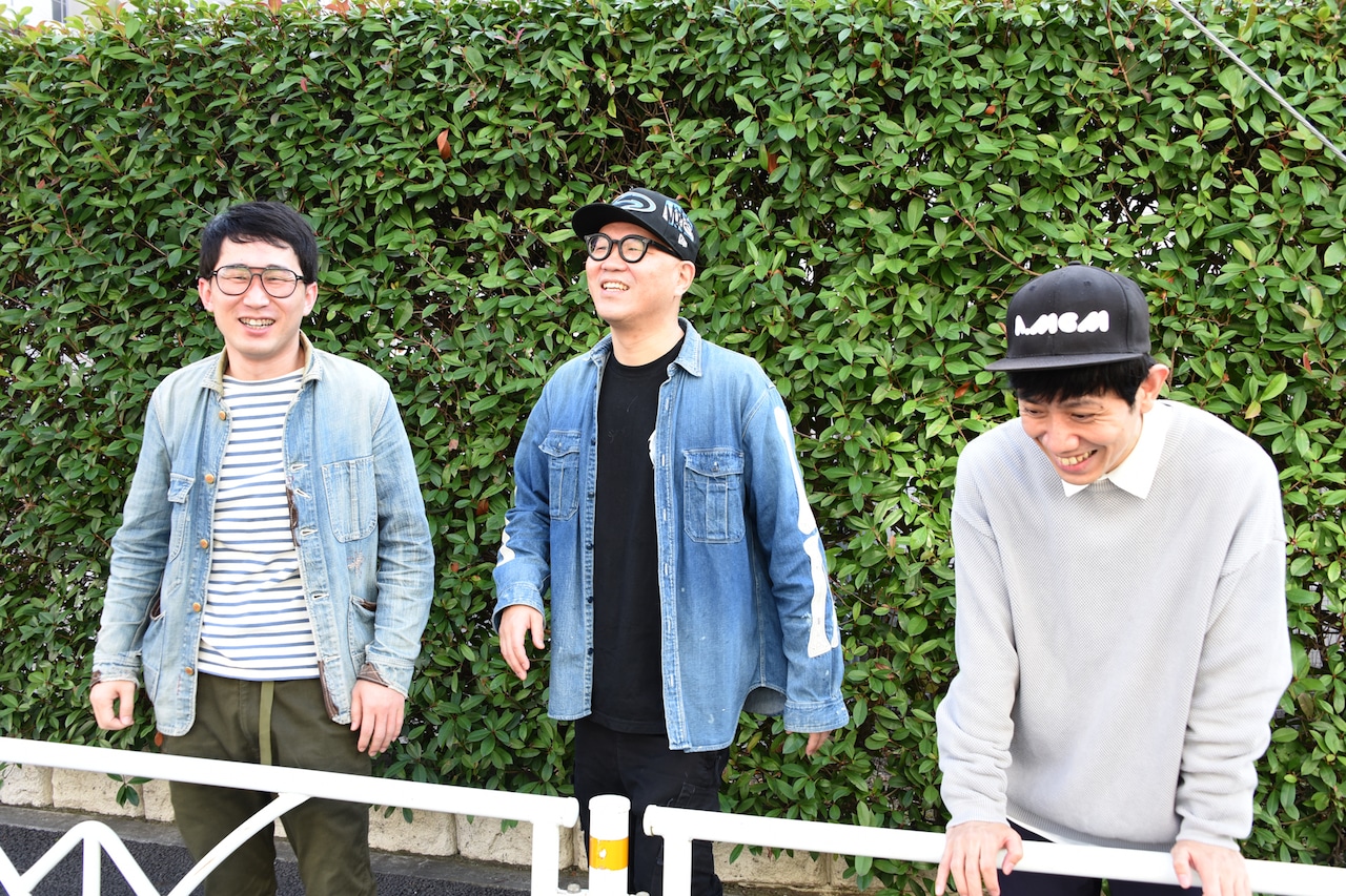 シソンヌと今井太郎さん。