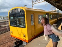 「リアル桃鉄」に挑戦するゆーびーむ☆。