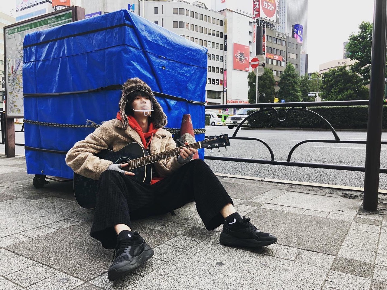 「リアル桃鉄」に挑戦するMASAKI。