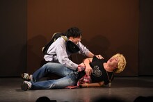 「ZOMMY＋ vol.1」で新ネタを披露するザ・マミィ。