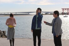 「冒険発掘バラエティ 霜降り明星のあてみなげ」より。(c)静岡朝日テレビ