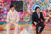 （左から）NON STYLE石田、蛍原徹。(c)テレビ朝日