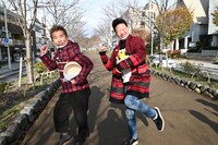 左から勝俣州和、ANZEN漫才みやぞん。