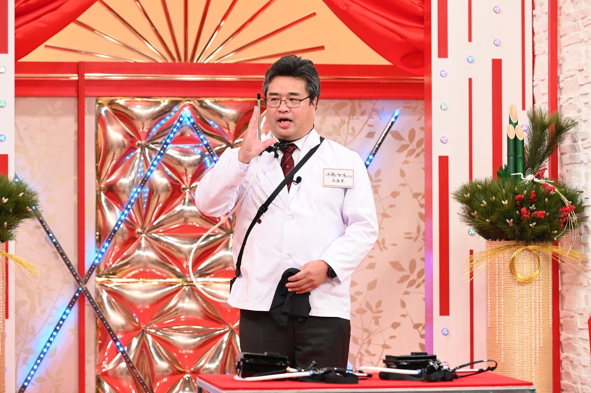 2021年に流行らせたいマスクを千鳥にプレゼン。