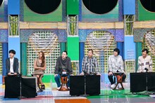 審査員のDJ 松永（Creepy Nuts）、池田美優、バナナマン設楽、ハライチ澤部、東京03豊本、東京03飯塚。