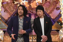 2本目のネタを披露するマヂカルラブリー。