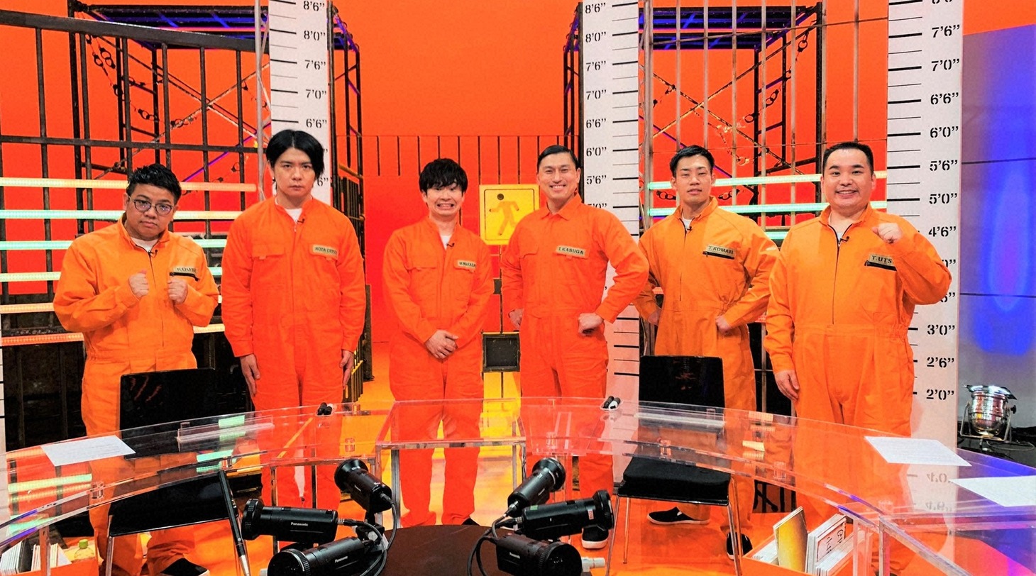 左からミキ昴生、マヂカルラブリー・野田クリスタル、オードリー、ミルクボーイ。(c)日本テレビ