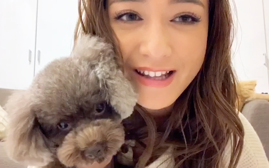 みちょぱと愛犬