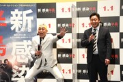 「こーんにーちはー！」と元気よく登場した錦鯉。