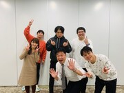 後列左からNON STYLE石田、マヂカルラブリー。前列左から井上咲楽、とこわか吾郎、NON STYLE井上。