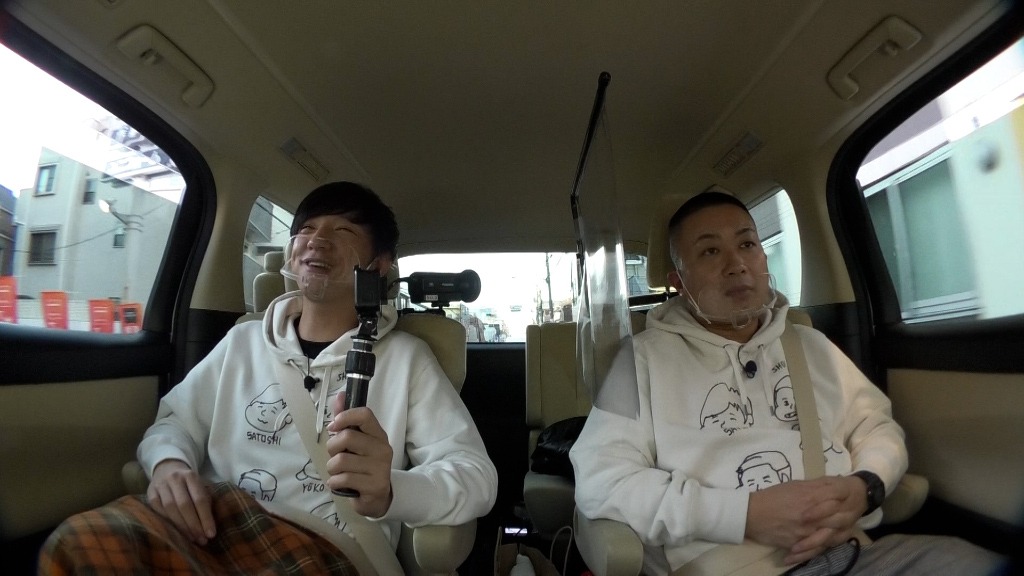 パンサー向井とチョコレートプラネット松尾。(c)TBS