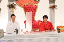 板尾創路と千原ジュニア。