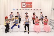 Bグループの芸人たち。