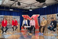 左からモダンタイムス、マヂカルラブリー、アルコ＆ピース。