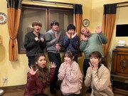 「ビビらせ邸～TRICK HOUSE」に挑戦するプレイヤーたち。(c)テレビ朝日
