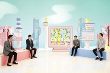 和牛（左）とかまいたち（右）。(c)関西テレビ