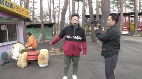 ダイアンによるロケの様子。(c)日本テレビ