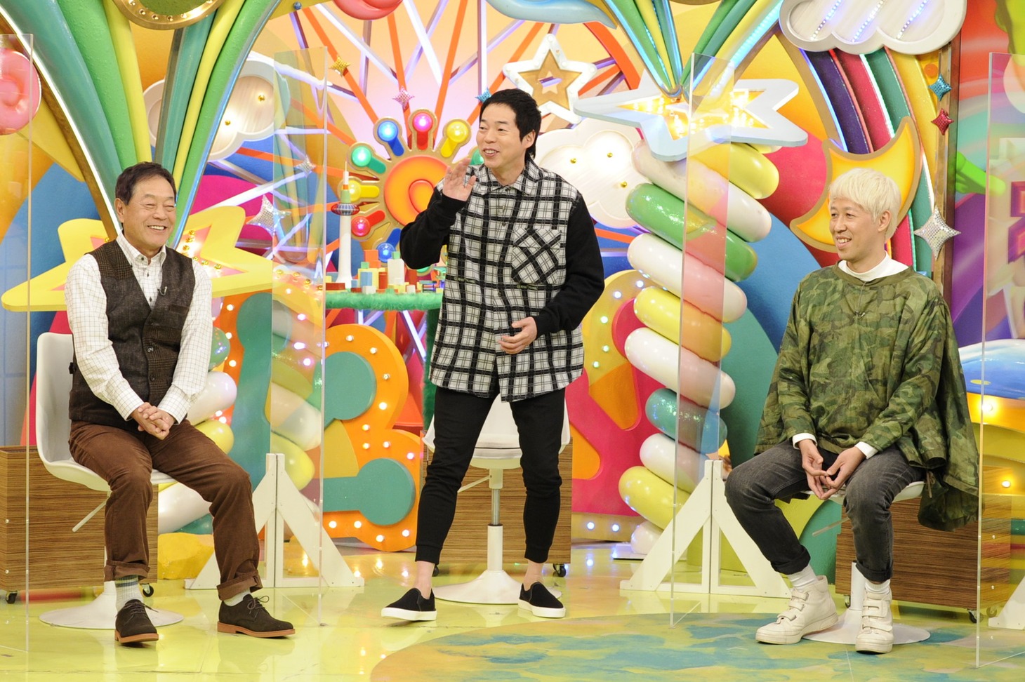 （左から）月亭八方、今田耕司、小籔千豊。(c)ABCテレビ