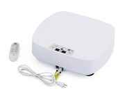 横澤夏子が乗った「振動マシン バランスウェーブ コンパクト」。