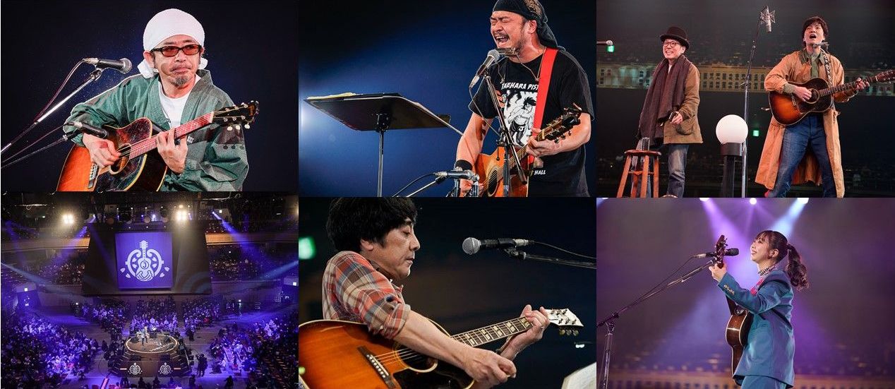 「J-WAVE TOKYO GUITAR JAMBOREE 2020 RETURNS supported by 奥村組」の様子。