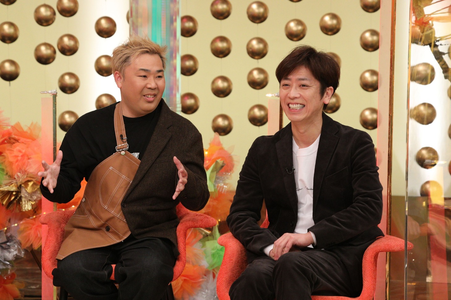 「華丸大吉＆千鳥のテッパンいただきます！」にゲスト出演するフットボールアワー。