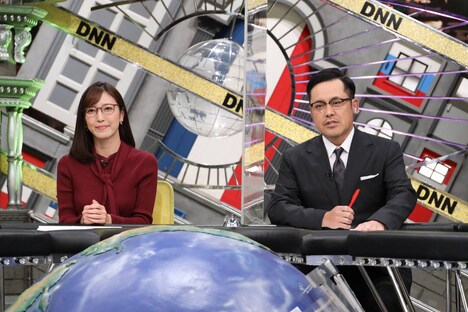 小澤陽子アナとアリタ哲平。