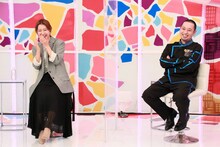 瀧本美織と千鳥・大悟。