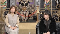 左から大久保佳代子、森川智之。(c)日本テレビ