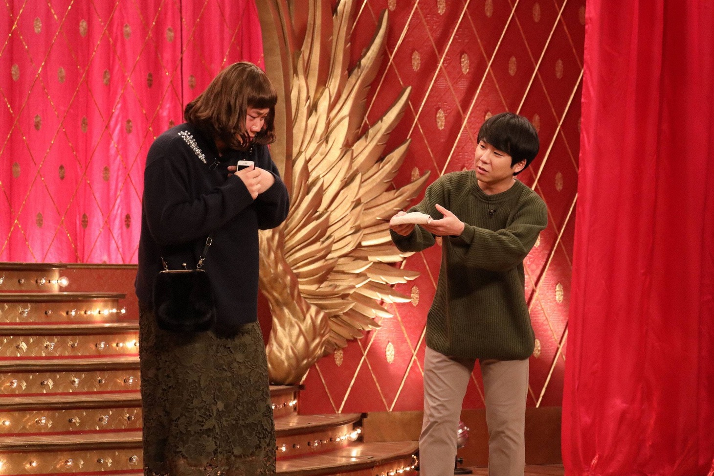 ハナコ岡部とハナコ秋山。