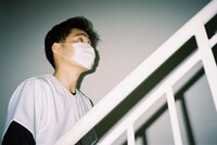 砂つぶによる作品例。