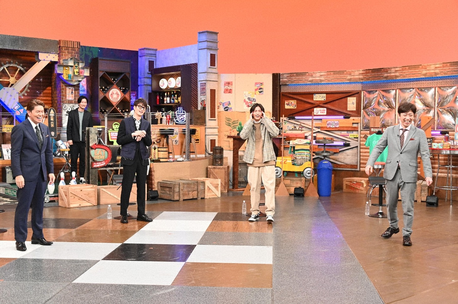 「ウチのガヤがすみません！」のワンシーン。(c)日本テレビ