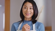 CM「親孝行」編のワンシーン。