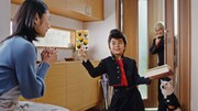 CM「親孝行」編のワンシーン。