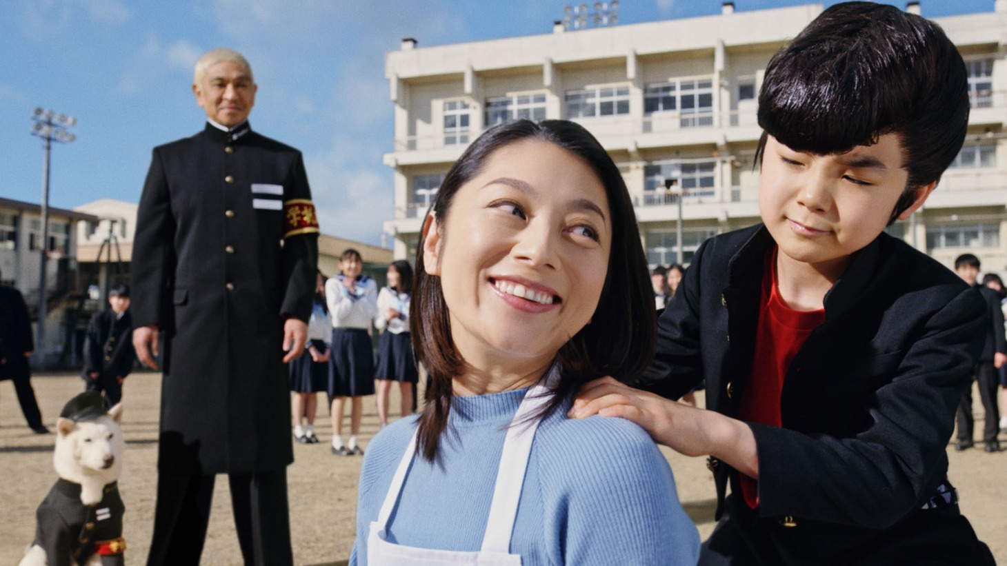 CM「親孝行」編のワンシーン。