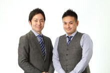 ういろうプリン。左から内間、丸山。