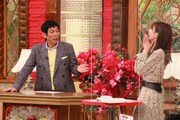 明石家さんまと加藤綾子。