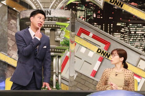 パンサー尾形と桜井ユキ。