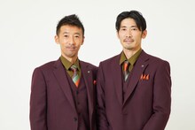 ザ・プラン9のコヴァンサン（左）ときょうくん（右）。