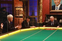 （左から）小籔千豊、千原ジュニア、松本人志。