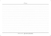 「有吉弘行365日くらやみカレンダー」裏面。メモとして活用できる。(c)有吉弘行365日くらやみカレンダー / 双葉社