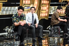 「有田ジェネレーション」に出演する、太田プロ所属の青色1号。(c)TBS