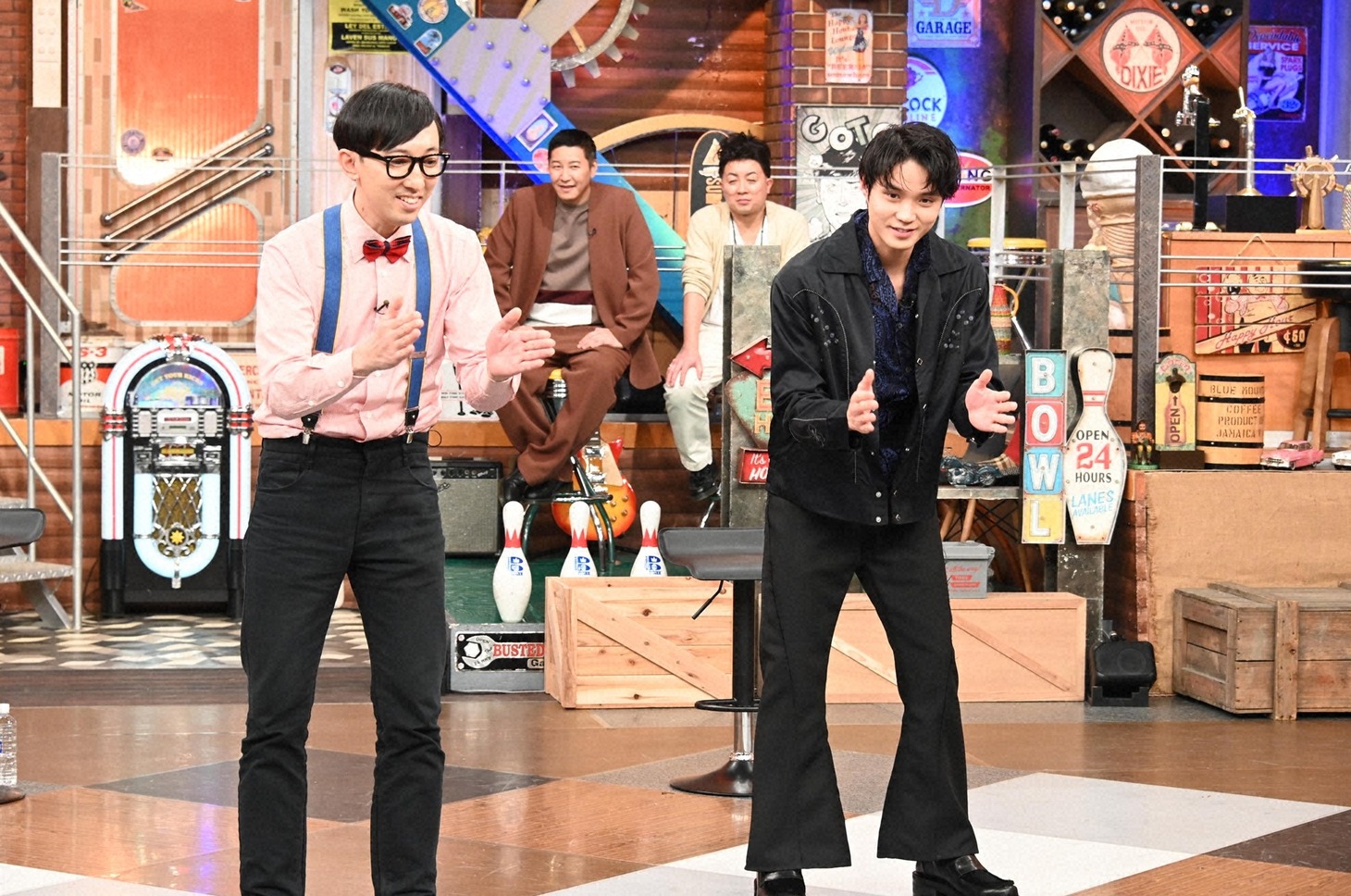 「ウチのガヤがすみません！」のワンシーン。(c)日本テレビ