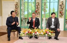 「徹子の部屋」にゲスト出演する（左から）高橋英樹、サンドウィッチマン。(c)テレビ朝日
