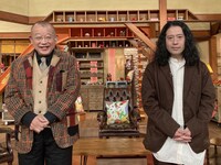 笑福亭鶴瓶（左）とピース又吉（右）。