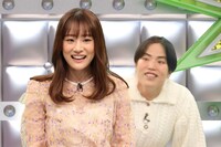 （左から）福岡みなみ、ゆりやんレトリィバァ。(c)フジテレビ